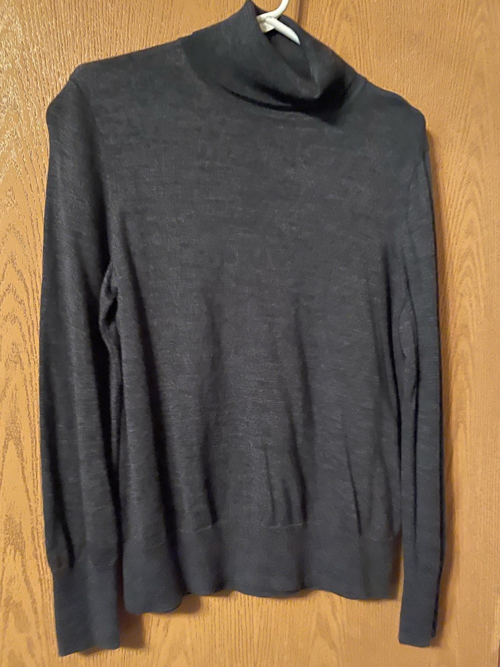 GAP women Dark Charcoal Turtleneck Sweater